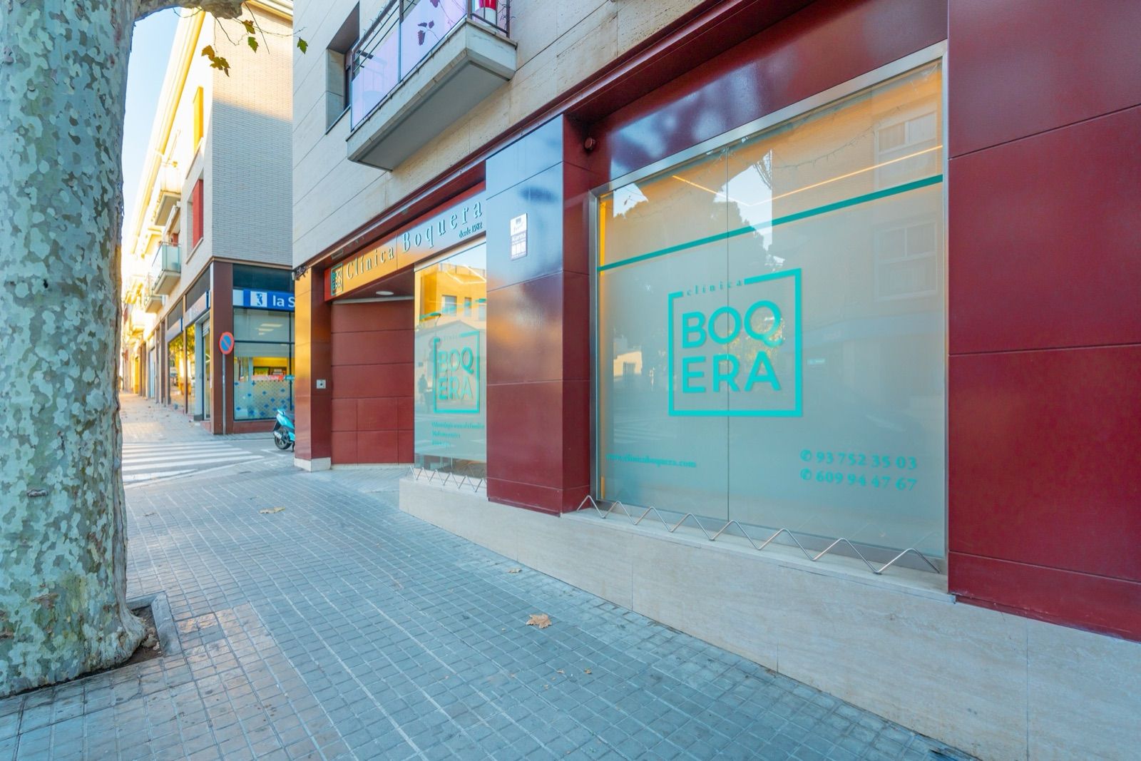 Exterior de la clínica